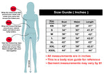 SN18 Dress size guide with measurements for bust, waist, hip, and shoulder on a white background