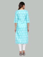 Nitara Blue Cotton Kurta - Image 7