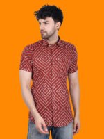 Algorab Red Casual Shirt - Image 2