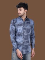 Cloudy Blue Casual Shirt