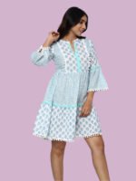 Pritika Sky Blue Mides Cotton - Image 2
