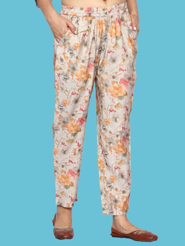 Jinisha Grey Co-ord Set Modal Muslin - Image 5