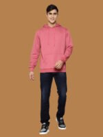 Eashan Tomato Red Casual Hoodies - Image 2