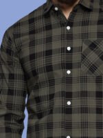 Acubens Green Black Casual Shirt - Image 2