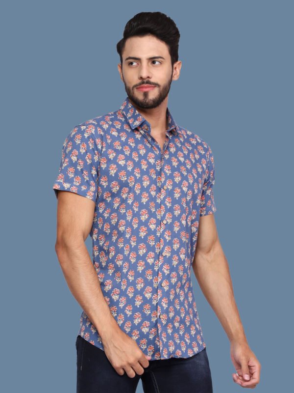 Alasia Glaucous Casual Shirt - Image 1