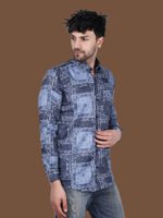 Cloudy Blue Casual Shirt - Image 2