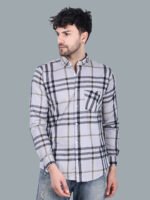 Tattersall Pattern Casual Shirt