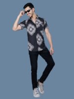 Bohemian Pattern Casual Shirt - Image 3