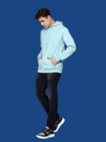 Ayan Light Green Casual Hoodies - Image 3