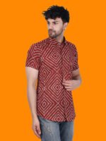 Algorab Red Casual Shirt - Image 3
