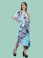 Shreenika Indigo Rayon Kaftan - Image 2