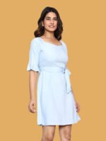 Namrata Blue Rayon Dress