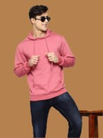 Eashan Tomato Red Casual Hoodies - Image 5