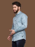 Achemar Sky Blue Shirt Casual Shirt - Image 5