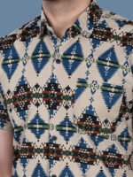 Algol Multi Color Casual Shirt - Image 5