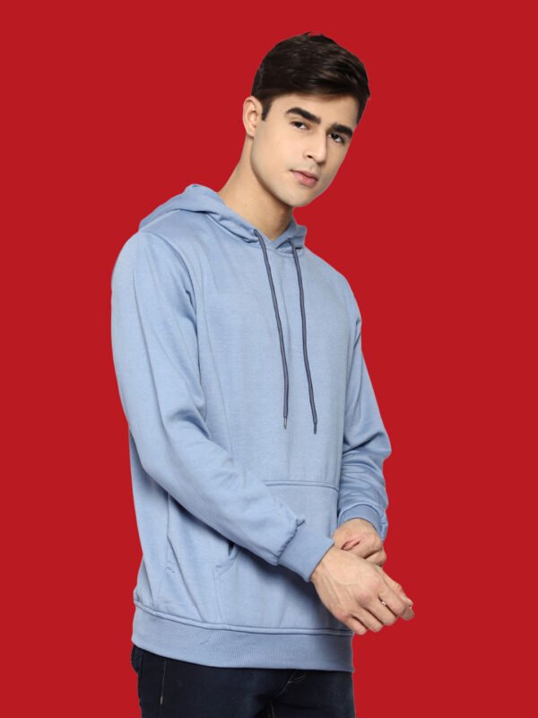 Achyut Dark Blue Casual Hoodies - Image 5