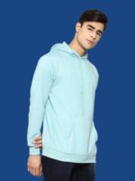 Ayan Light Green Casual Hoodies - Image 5