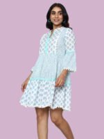 Pritika Sky Blue Mides Cotton - Image 6