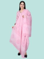 Abhishaa Pink Kurta Set Mul Cotton - Image 6