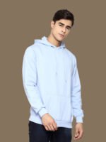 Advait Light Blue Casual Hoodies - Image 6