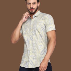 Adhara Yellow Shirt Casual Shirt