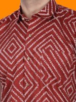 Algorab Red Casual Shirt - Image 6
