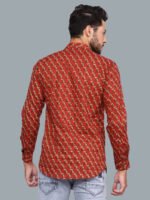 Carina Persian Red Casual Kurta - Image 6