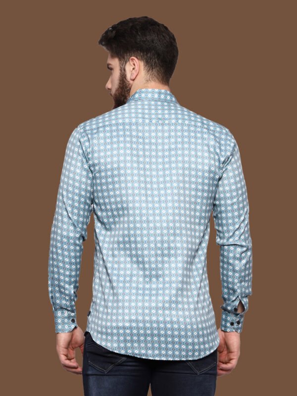 Achemar Sky Blue Shirt Casual Shirt - Image 7
