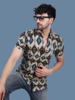 Algol Multi Color Casual Shirt - Image 7