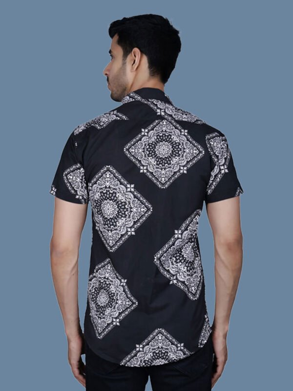 Bohemian Pattern Casual Shirt - Image 7