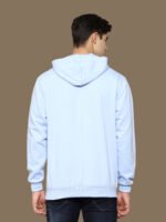 Advait Light Blue Casual Hoodies - Image 8