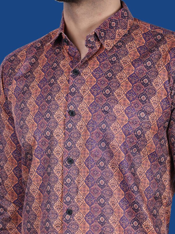 Serpentine Brown Casual Shirt - Image 6