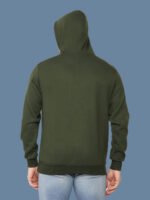 Adhrit Dark Green Casual Hoodies - Image 8