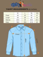 Alchiba Blue Geometric Casual Shirt - Image 6